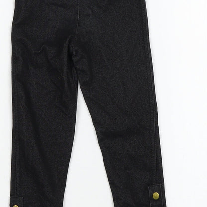 New Look Girls Blue  Jersey Jogger Trousers Size 3 Years