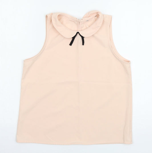 Matalan Girls Pink   Basic Blouse Size 14 Years
