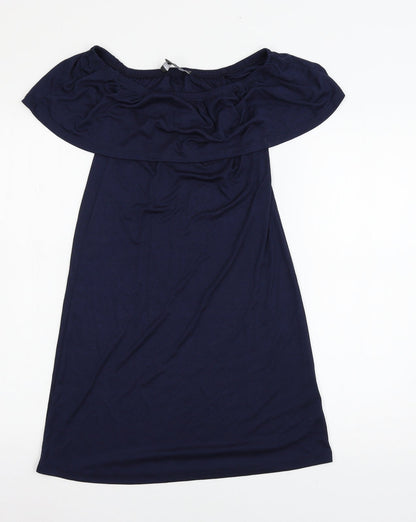 Primark Womens Blue  Jersey Slip Dress  Size 4