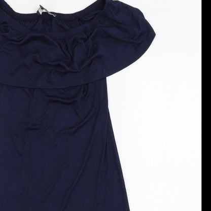 Primark Womens Blue  Jersey Slip Dress  Size 4