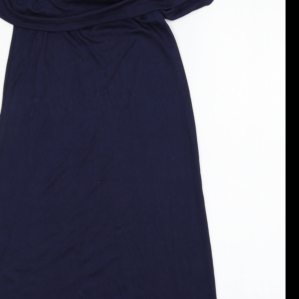 Primark Womens Blue  Jersey Slip Dress  Size 4