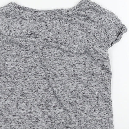 Indigo Girls Grey  Jersey Basic T-Shirt Size 4-5 Years