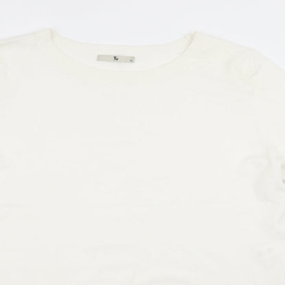 TU Womens White   Pullover Jumper Size 14