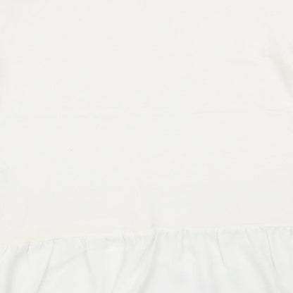 TU Womens White   Pullover Jumper Size 14