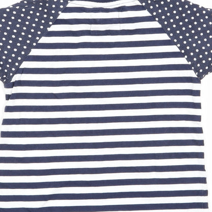 TU Girls Multicoloured Striped  Basic T-Shirt Size 18-24 Months