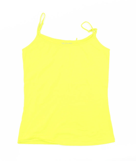 Asda George Womens Yellow   Camisole Tank Size 12