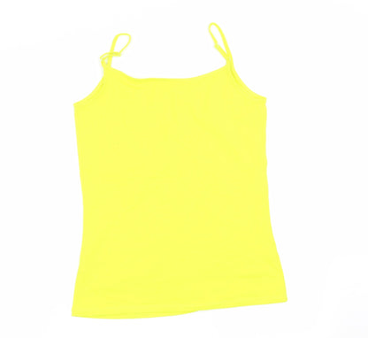 Asda George Womens Yellow   Camisole Tank Size 12