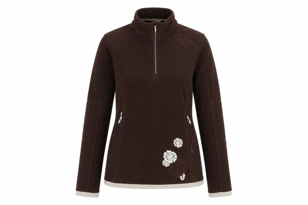 Womens UK Size XS DECATHLON Brown Pullover Jumper