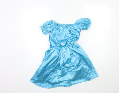 Wicked Girls Blue   Fit & Flare  Size 8-9 Years