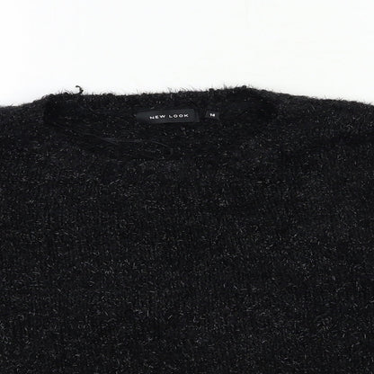 Womens UK Size 14 New Look Black Pullover Jumper