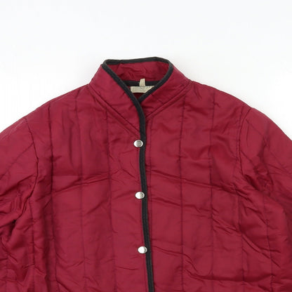 Womens UK Size 12 Preworn Red Jacket