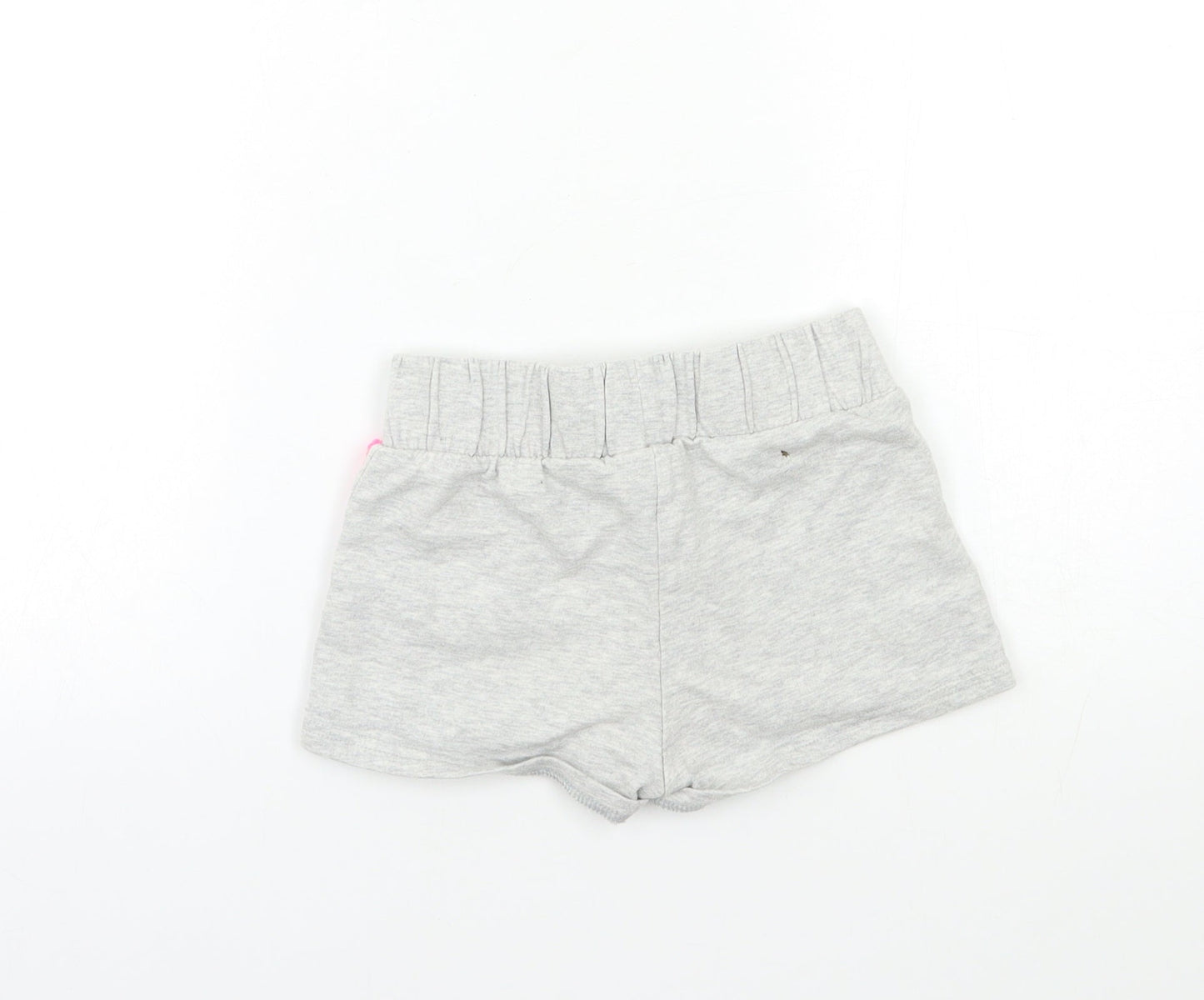 F&F Girls Grey   Hot Pants Shorts Size 6-7 Years