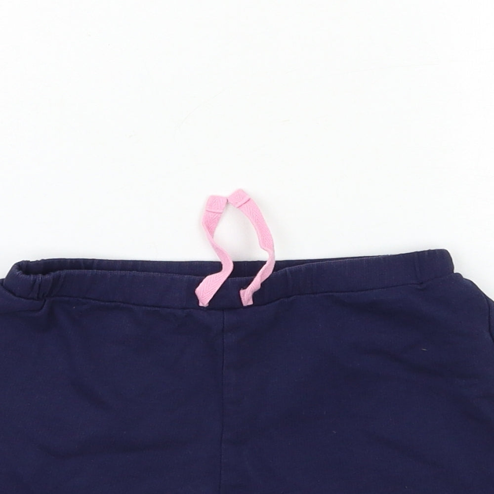 George Girls Blue   Hot Pants Shorts Size 5-6 Years