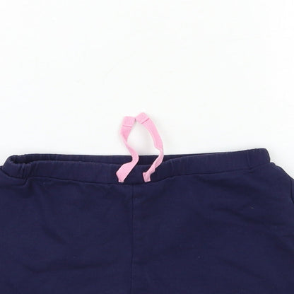 George Girls Blue   Hot Pants Shorts Size 5-6 Years
