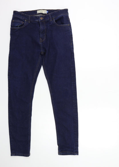 NEXT Womens Blue  Denim Skinny Jeans Size 32 in L29 in