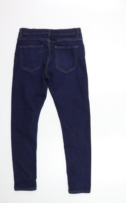 NEXT Womens Blue  Denim Skinny Jeans Size 32 in L29 in