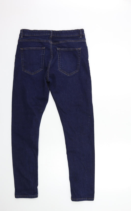 NEXT Womens Blue  Denim Skinny Jeans Size 32 in L29 in