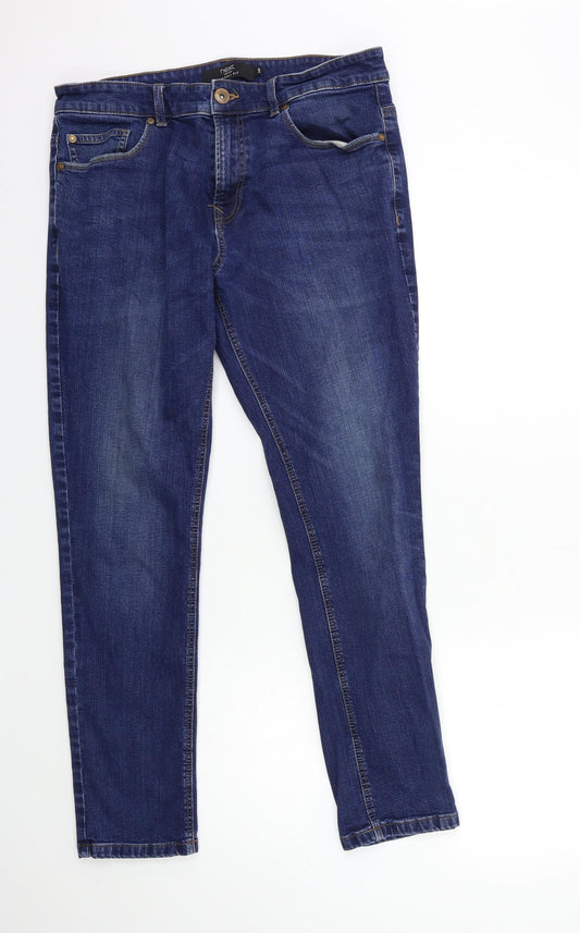 NEXT Womens Blue  Denim Skinny Jeans Size 34 in L30 in