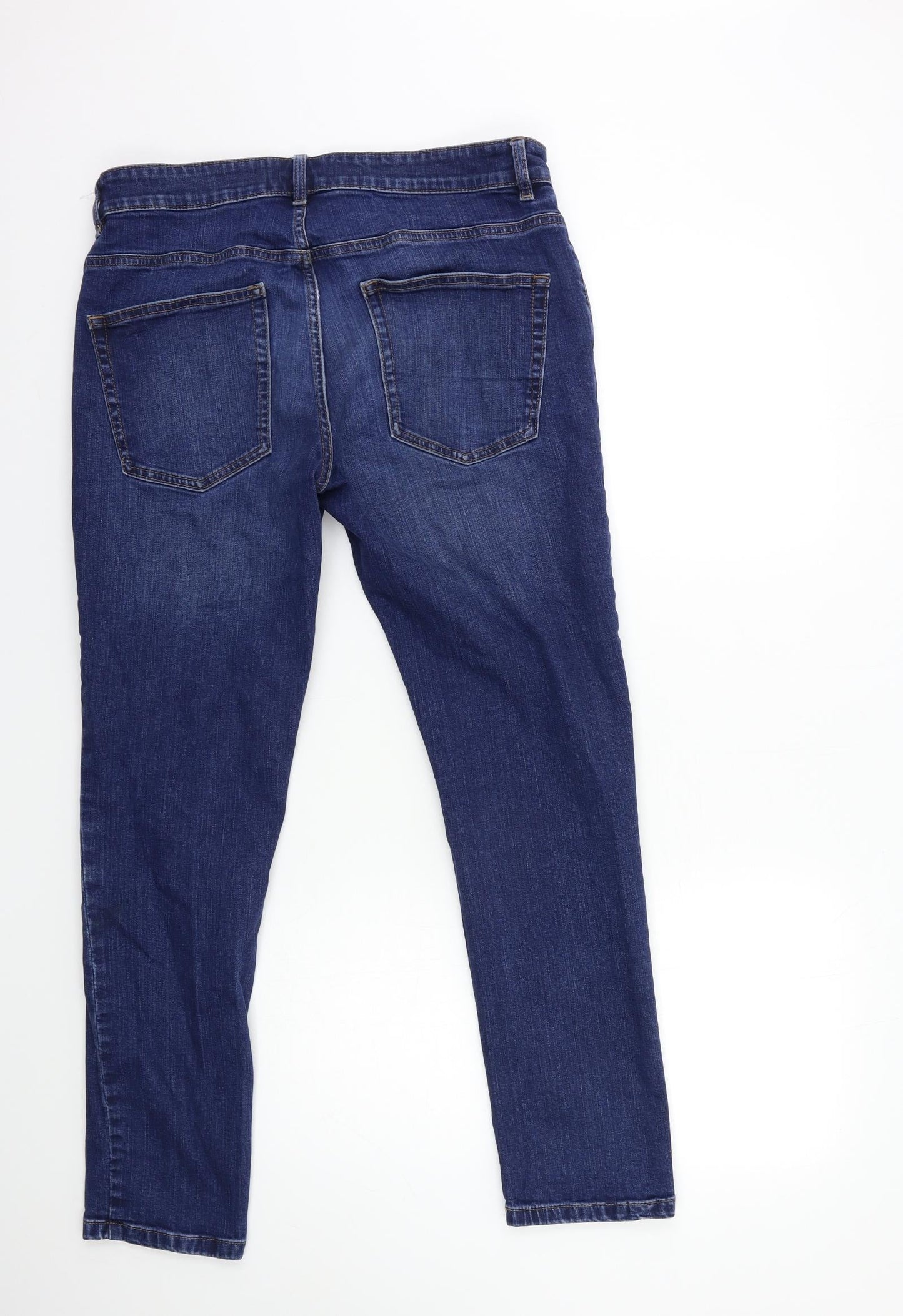 NEXT Womens Blue  Denim Skinny Jeans Size 34 in L30 in