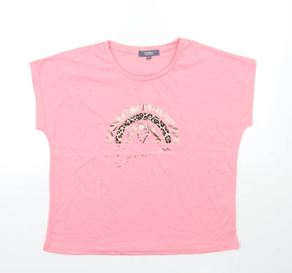 Studio Womens Pink   Top Pyjama Top Size 12
