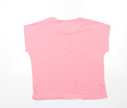 Studio Womens Pink   Top Pyjama Top Size 12
