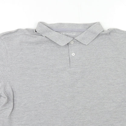 Primark Mens Grey    Polo Size XL