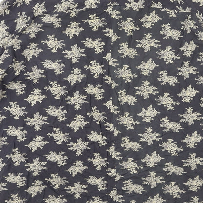 Womens UK Size S Vouley Vous Grey Basic Blouse