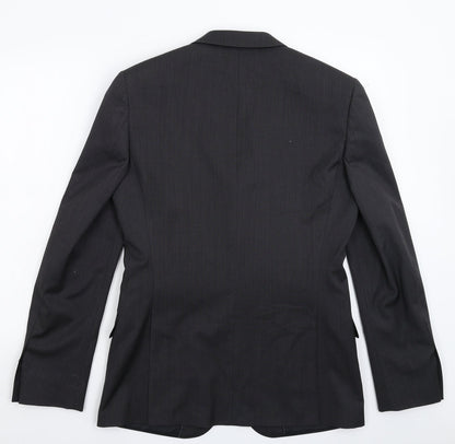 John Lewis Mens Grey   Jacket Suit Jacket Size 38