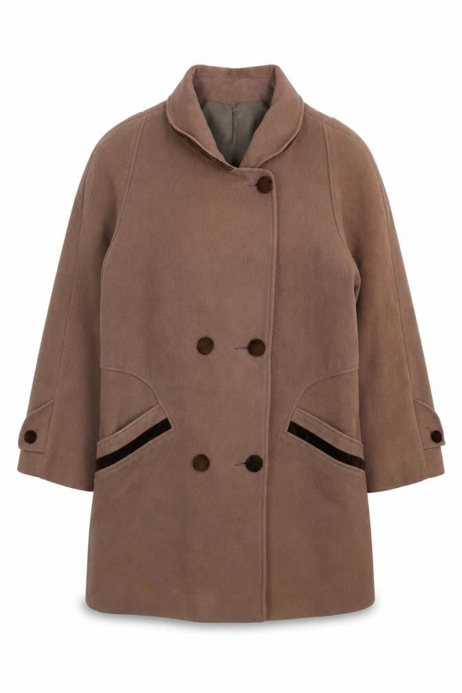 Womens UK Size 12 Klass Grey Pea Coat