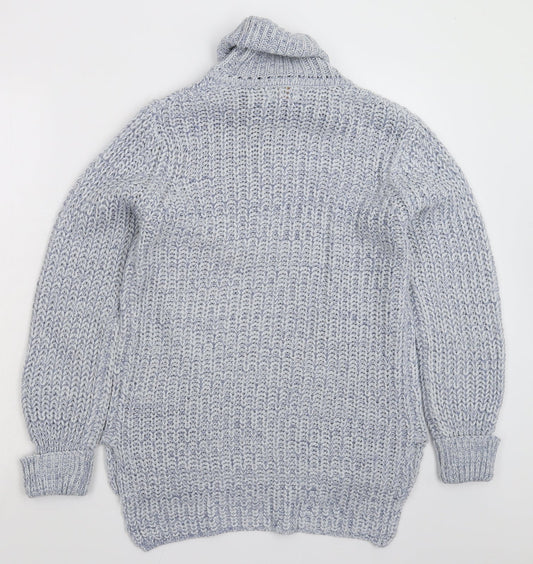 Lotties Womens Blue  Knit Pullover Jumper Size 14