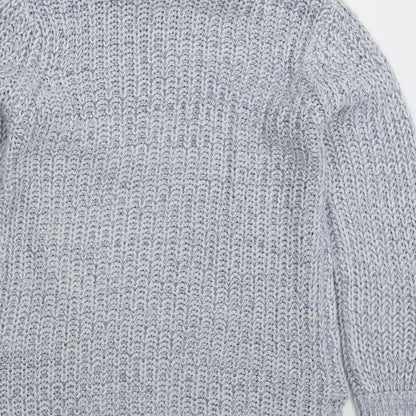 Lotties Womens Blue  Knit Pullover Jumper Size 14