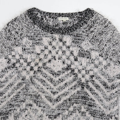 Womens UK Size 10 River Island Silver Pullover Jumper