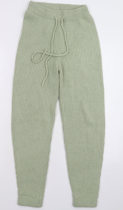 Womens UK Size 10 Marks and Spencer Regular Fit  Grey Trousers