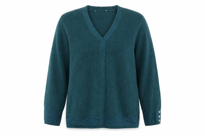Womens UK Size 14 Marks and Spencer Green Pullover Jumper