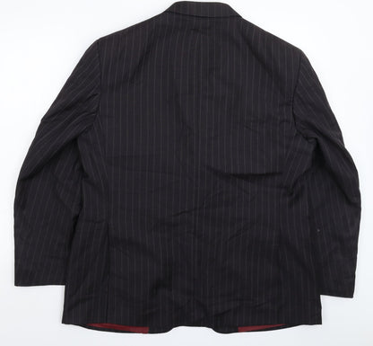 Mens UK Size 44 Marks and Spencer Regular Black Suit Jacket