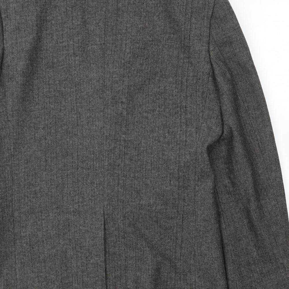 Mens UK Size S Cedar Wood State Regular Grey Suit Jacket