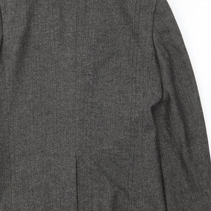 Mens UK Size S Cedar Wood State Regular Grey Suit Jacket
