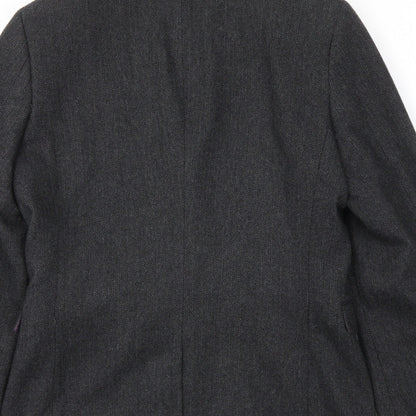 Mens UK Size S Cedar Wood State Regular Grey Suit Jacket
