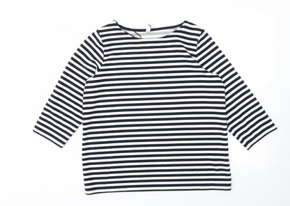 Womens UK Size L Soyaconcept Blue Pullover Jumper