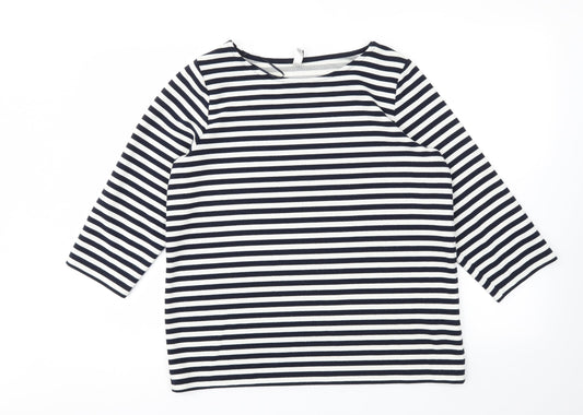 Womens UK Size L Soyaconcept Blue Pullover Jumper