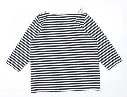 Womens UK Size L Soyaconcept Blue Pullover Jumper