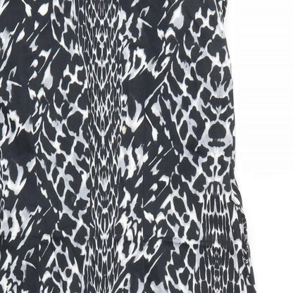 BE BEAU Womens Grey Argyle/Diamond  Fit & Flare  Size 12