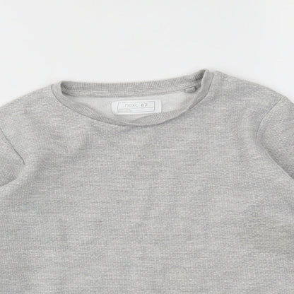 Preworn Boys Grey   Pullover Jumper Size 8 Years