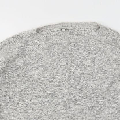 Womens UK Size M Peacocks Grey Pullover Jumper
