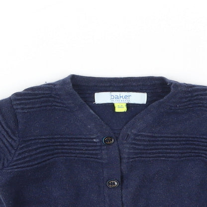 Debenhams Girls Blue   Cardigan Jumper Size 6-9 Months