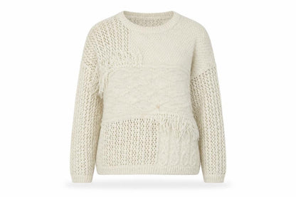 Womens UK Size 10 F&F Ivory Pullover Jumper