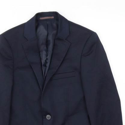 Mens UK Size 44 Preworn Regular Blue Suit Jacket