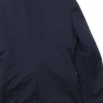 Mens UK Size 44 Preworn Regular Blue Suit Jacket
