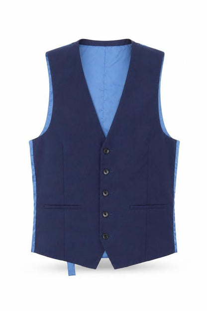 Mens UK Size 38 Preworn Regular Blue Suit Jacket