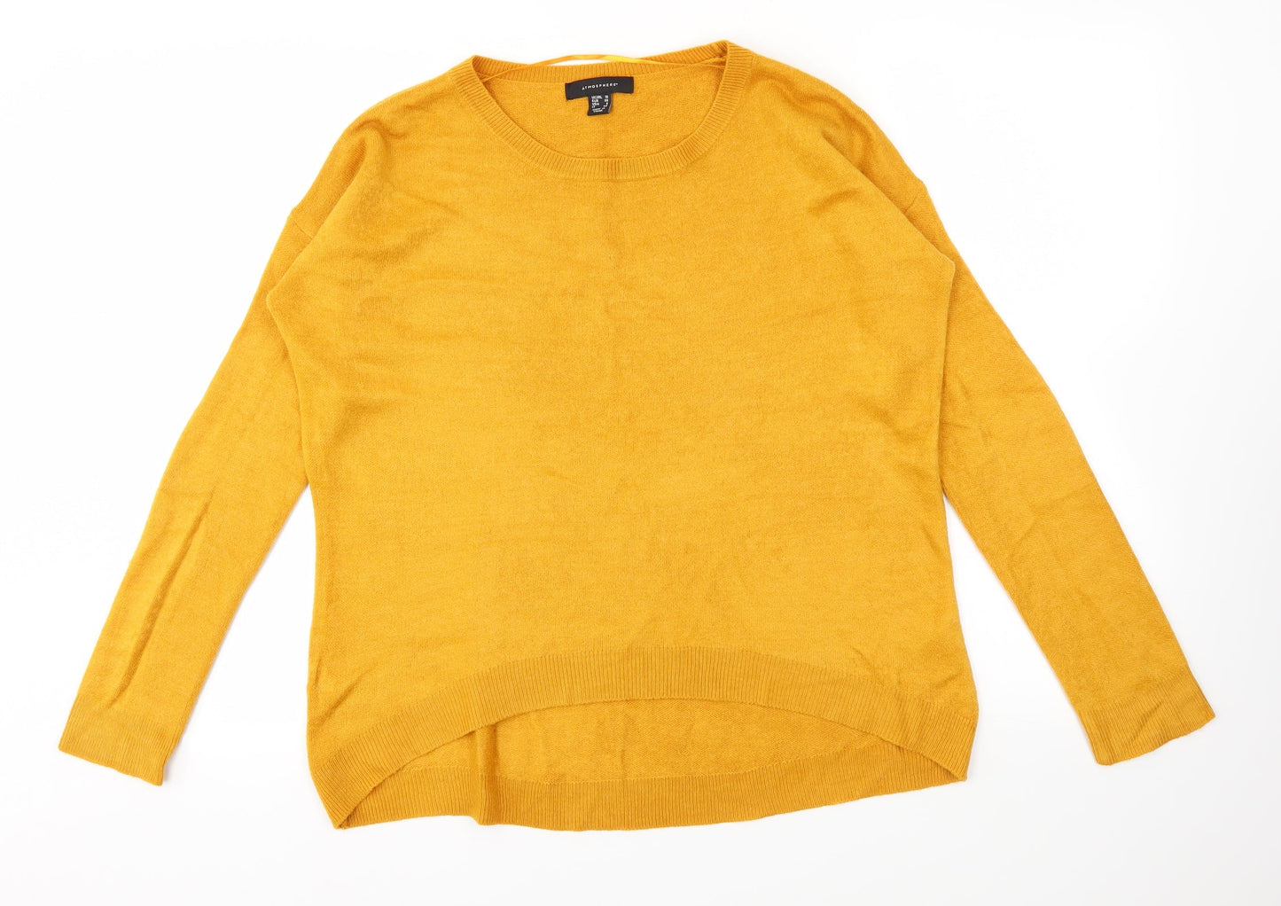 Primark Womens Yellow   Pullover Jumper Size 10